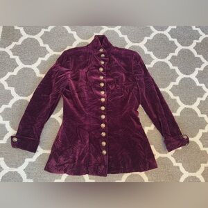 Henri Bendel Vintage Velvet Blazer